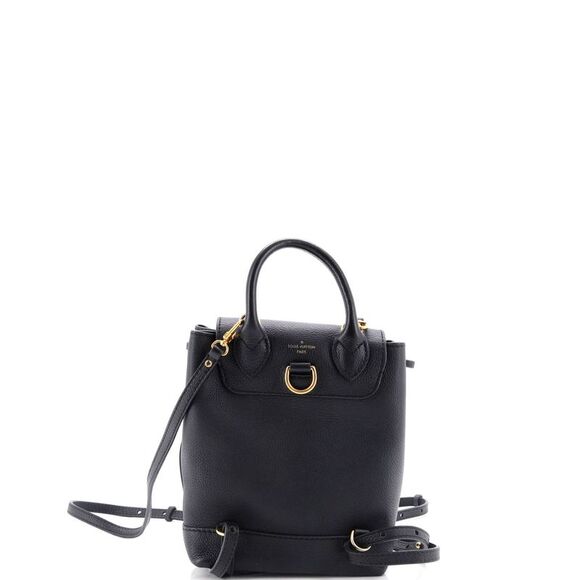 Louis Vuitton Lockme Backpack Leather Mini Black - Picture 3 of 7